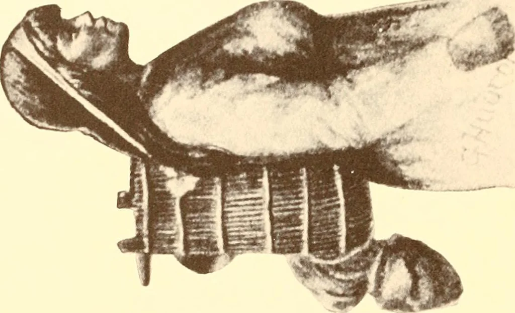 An illustration from Indian basketry, and How to make Indian and other baskets, 1903, leaf 161
