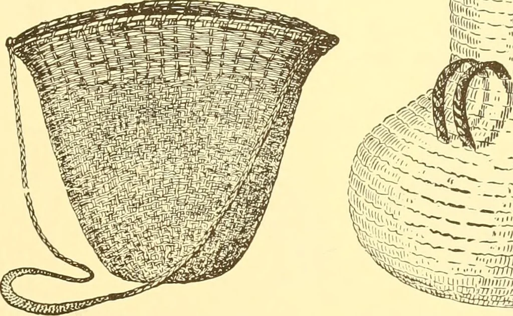 An illustration from Indian basketry, and How to make Indian and other baskets, 1903, leaf 172