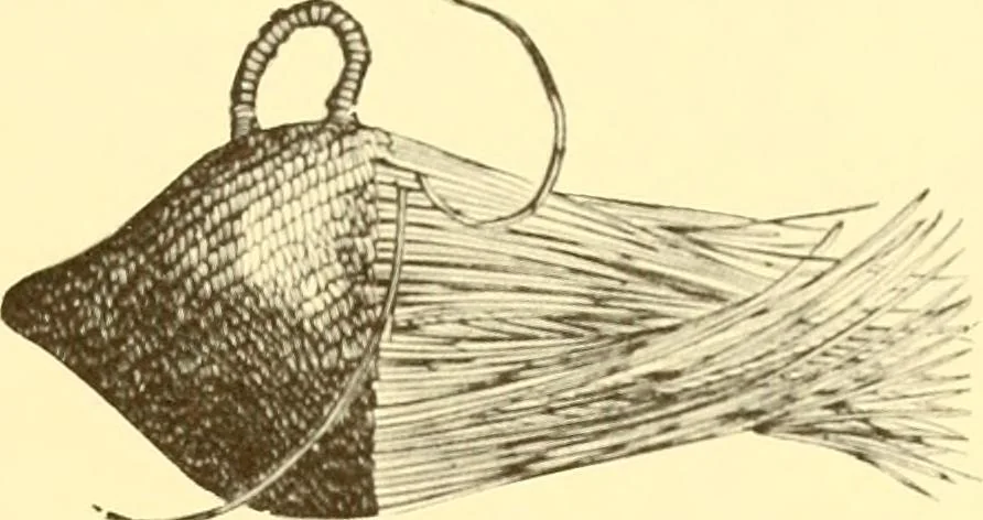 An illustration from Indian basketry, and How to make Indian and other baskets, 1903, leaf 174