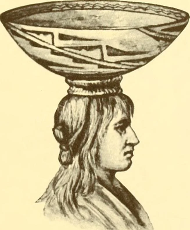An illustration from Indian basketry, and How to make Indian and other baskets, 1903, leaf 174