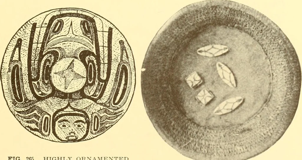 An illustration from Indian basketry, and How to make Indian and other baskets, 1903, leaf 196