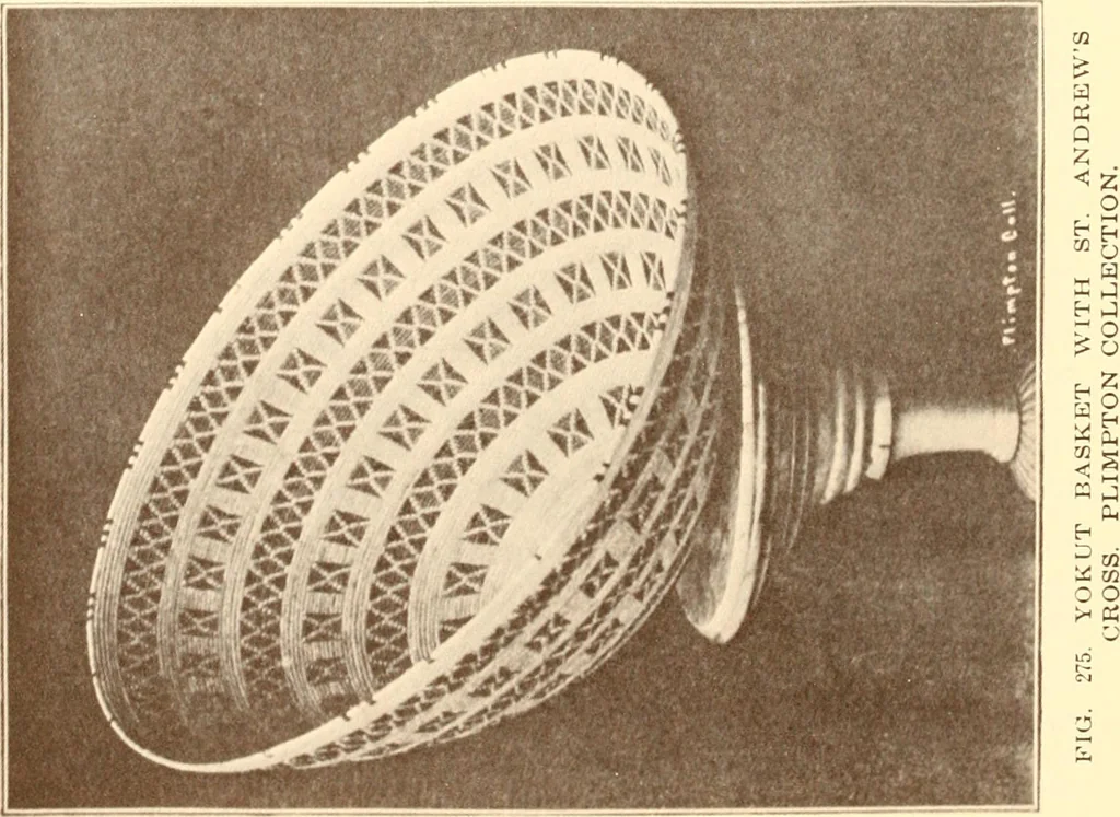 An illustration from Indian basketry, and How to make Indian and other baskets, 1903, leaf 203