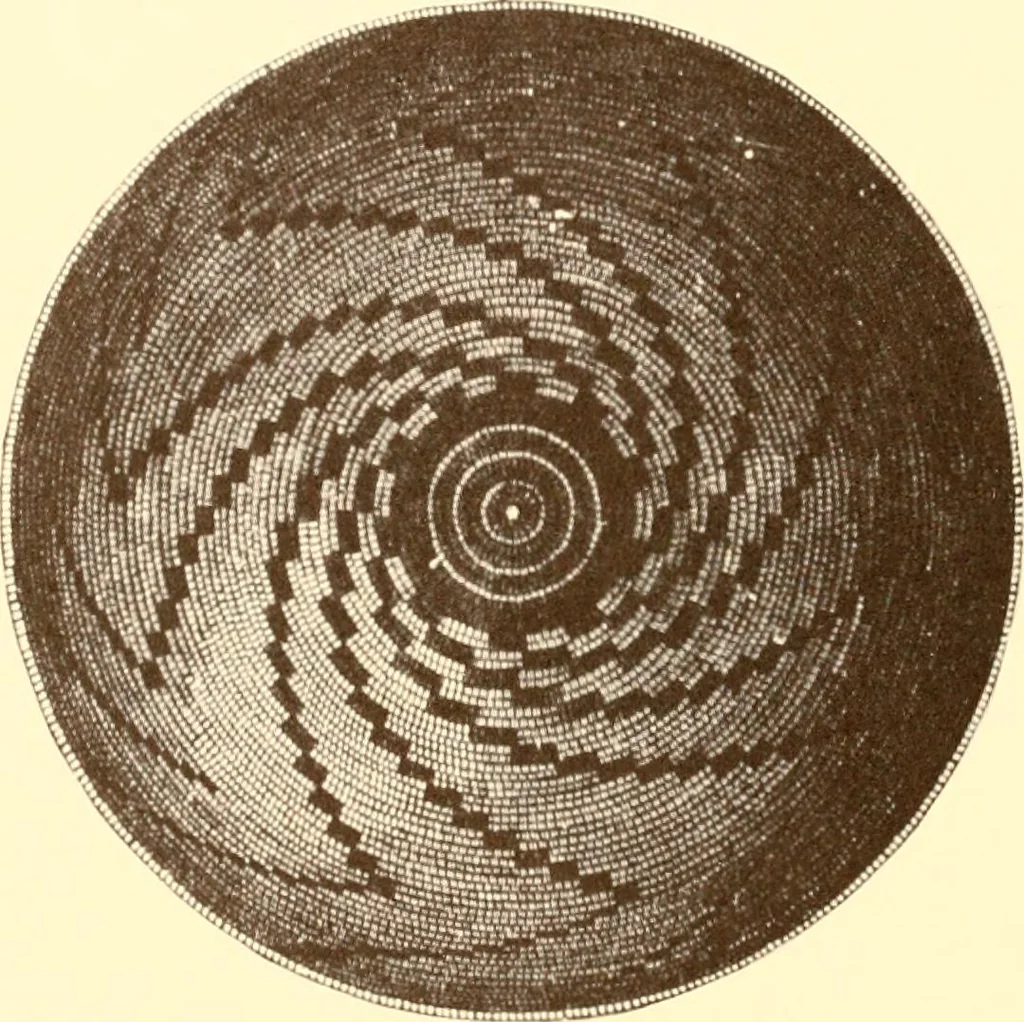 An illustration from Indian basketry, and How to make Indian and other baskets, 1903, leaf 215