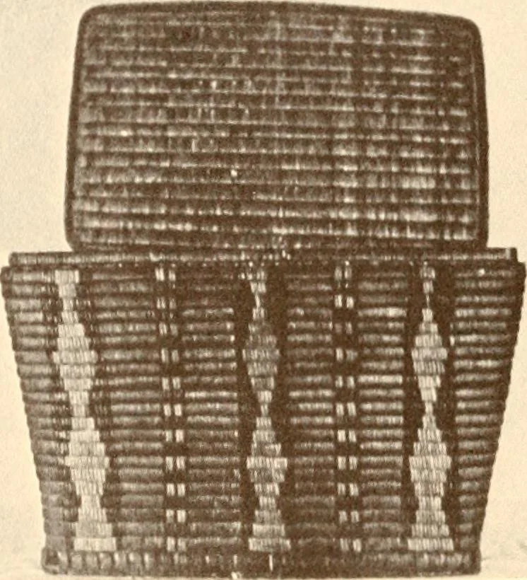 An illustration from Indian basketry, and How to make Indian and other baskets, 1903, leaf 219