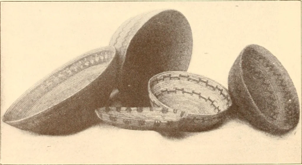 An illustration from Indian basketry, and How to make Indian and other baskets, 1903, leaf 263