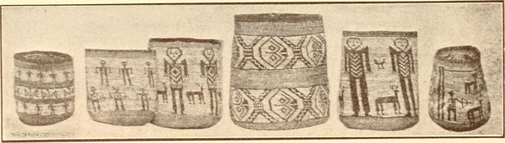 An illustration from Indian basketry, and How to make Indian and other baskets, 1903, leaf 269
