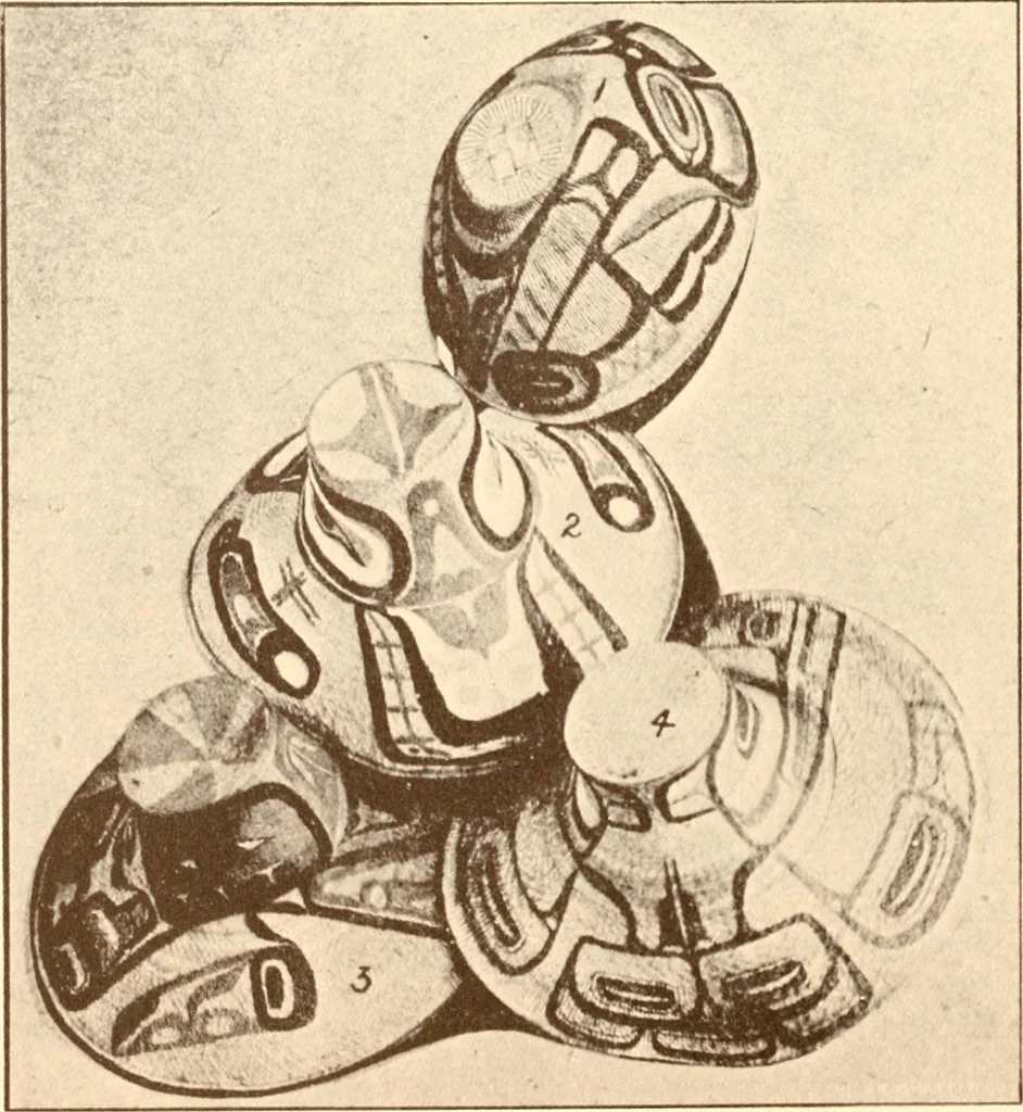 An illustration from Indian basketry, and How to make Indian and other baskets, 1903, leaf 273