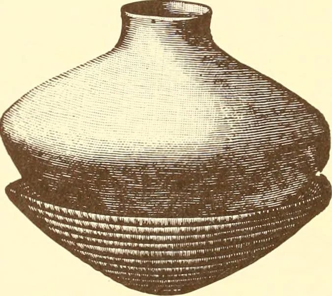 An illustration from Indian basketry, and How to make Indian and other baskets, 1903, leaf 31