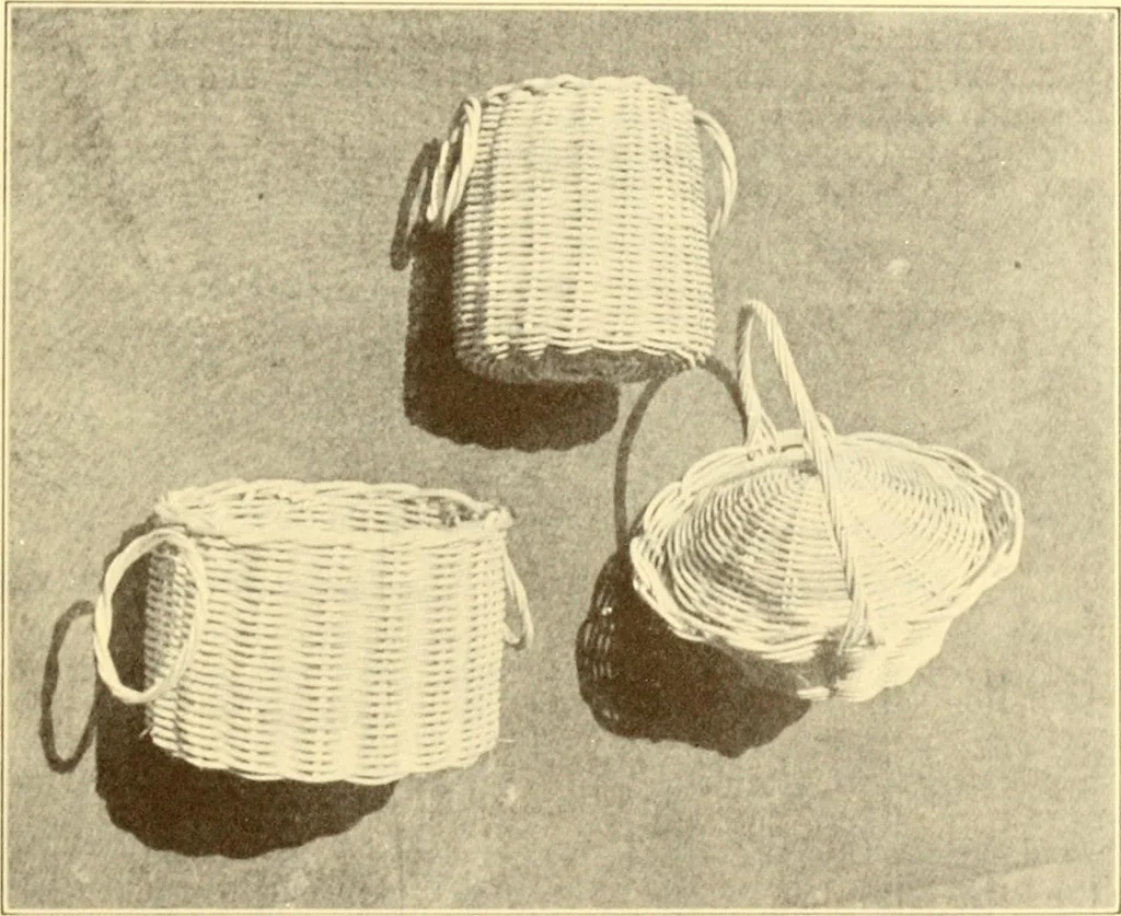 An illustration from Indian basketry, and How to make Indian and other baskets, 1903, leaf 314