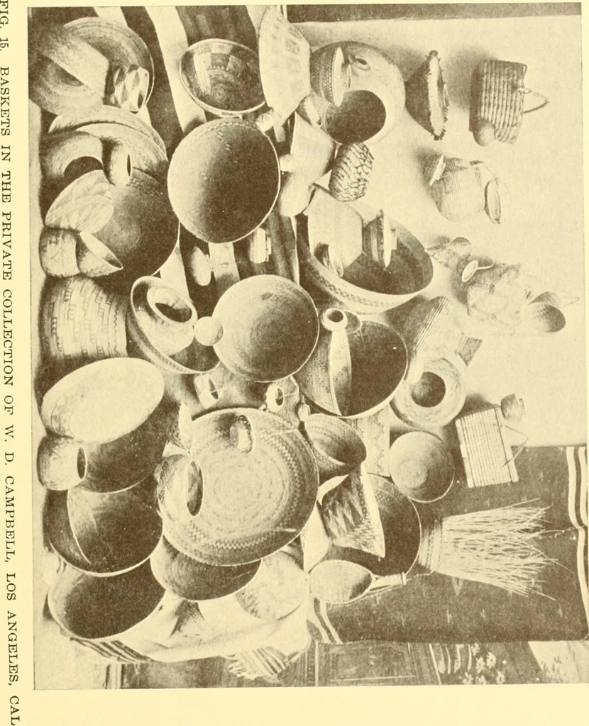 An illustration from Indian basketry, and How to make Indian and other baskets, 1903, leaf 32