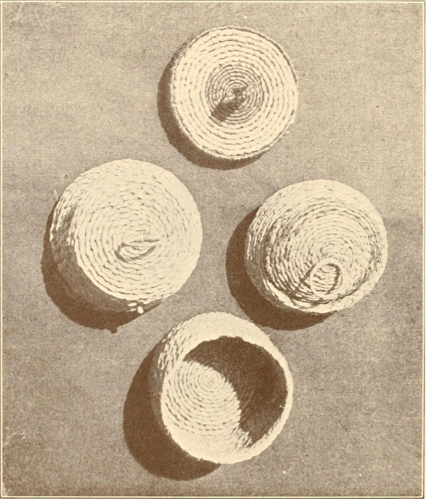 An illustration from Indian basketry, and How to make Indian and other baskets, 1903, leaf 337