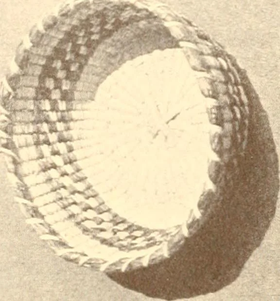 An illustration from Indian basketry, and How to make Indian and other baskets, 1903, leaf 389