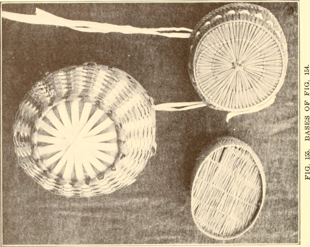 An illustration from Indian basketry, and How to make Indian and other baskets, 1903, leaf 391
