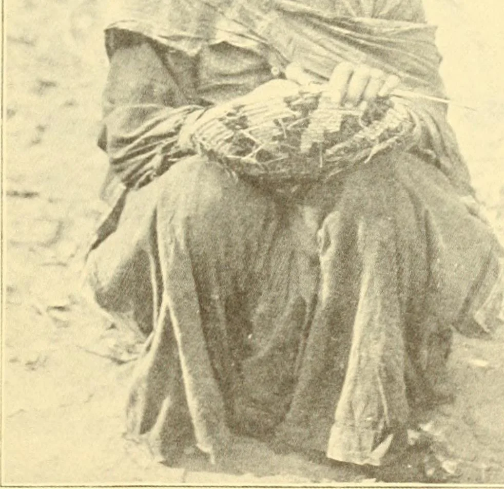 An illustration from Indian basketry, and How to make Indian and other baskets, 1903, leaf 40