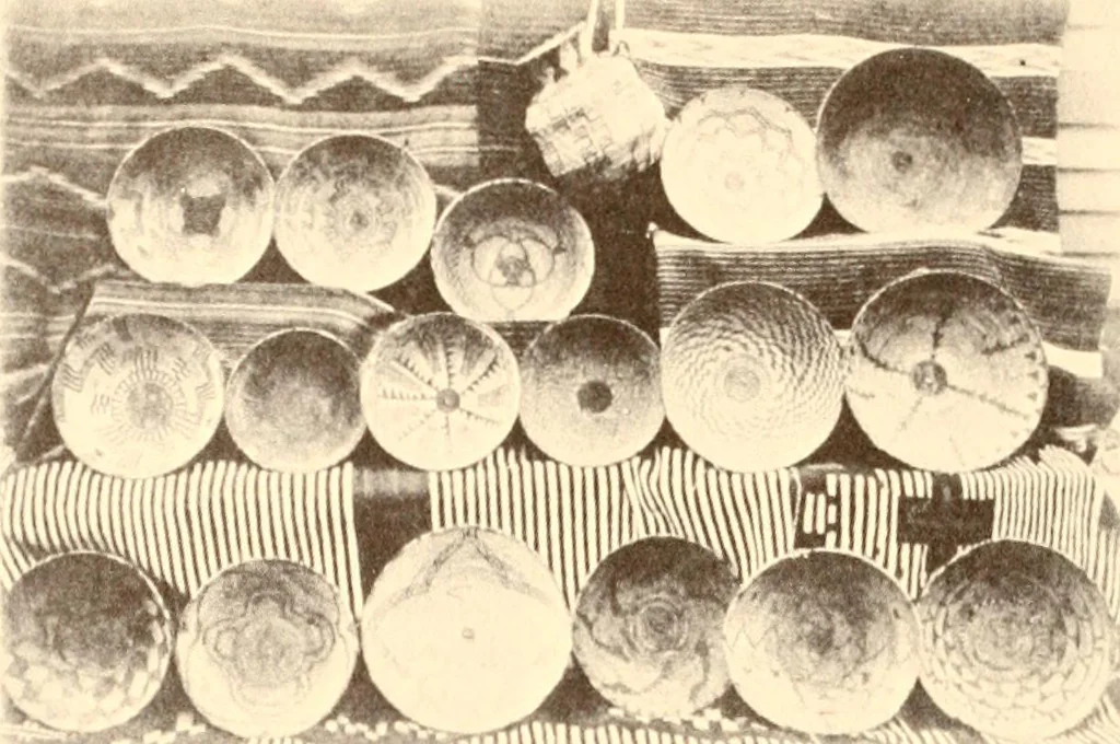 An illustration from Indian basketry, and How to make Indian and other baskets, 1903, leaf 407