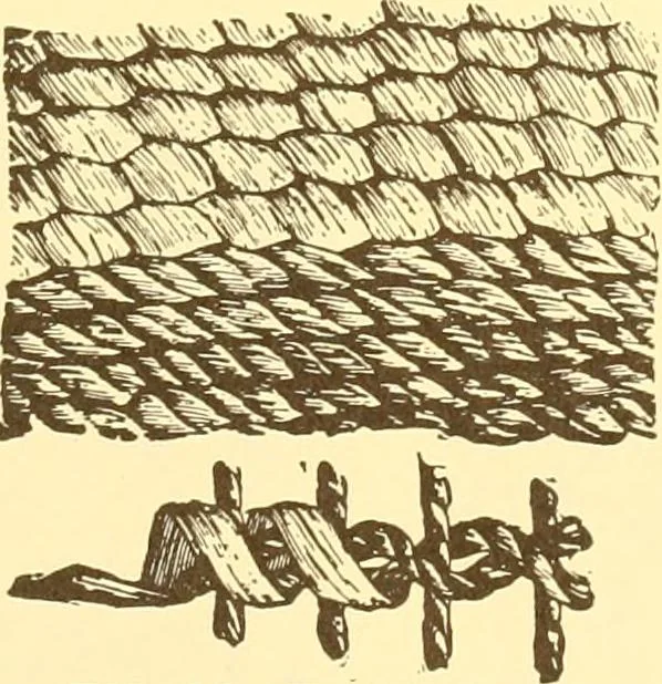 An illustration from Indian basketry, and How to make Indian and other baskets, 1903, leaf 414