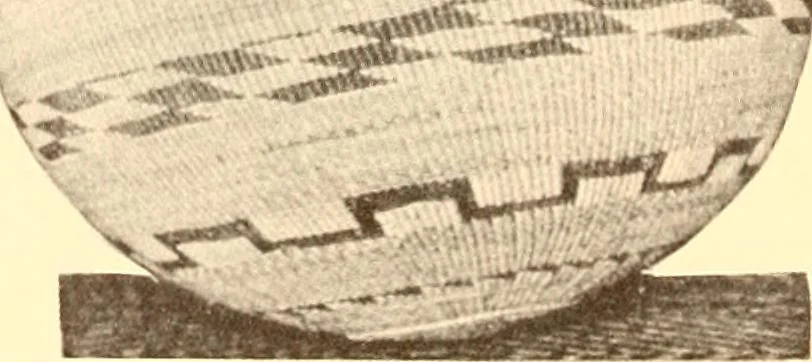 An illustration from Indian basketry, and How to make Indian and other baskets, 1903, leaf 415