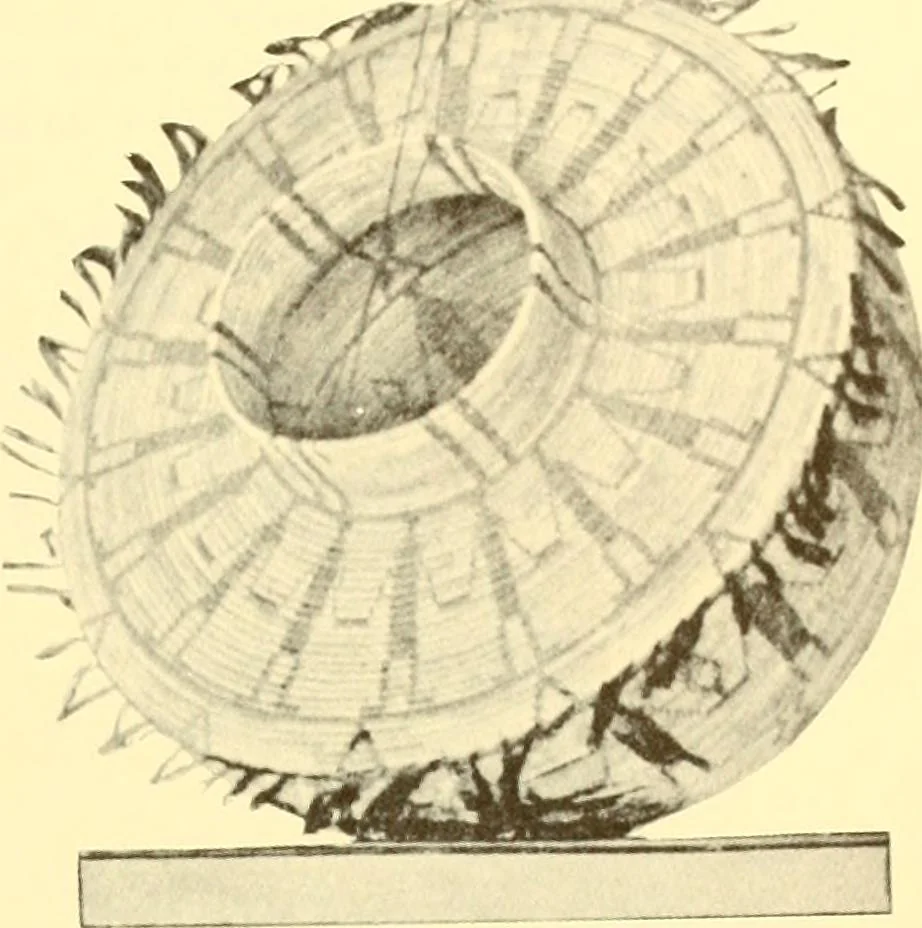 An illustration from Indian basketry, and How to make Indian and other baskets, 1903, leaf 416