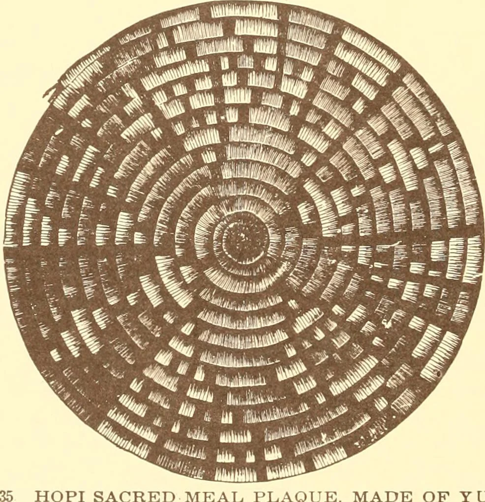 An illustration from Indian basketry, and How to make Indian and other baskets, 1903, leaf 51
