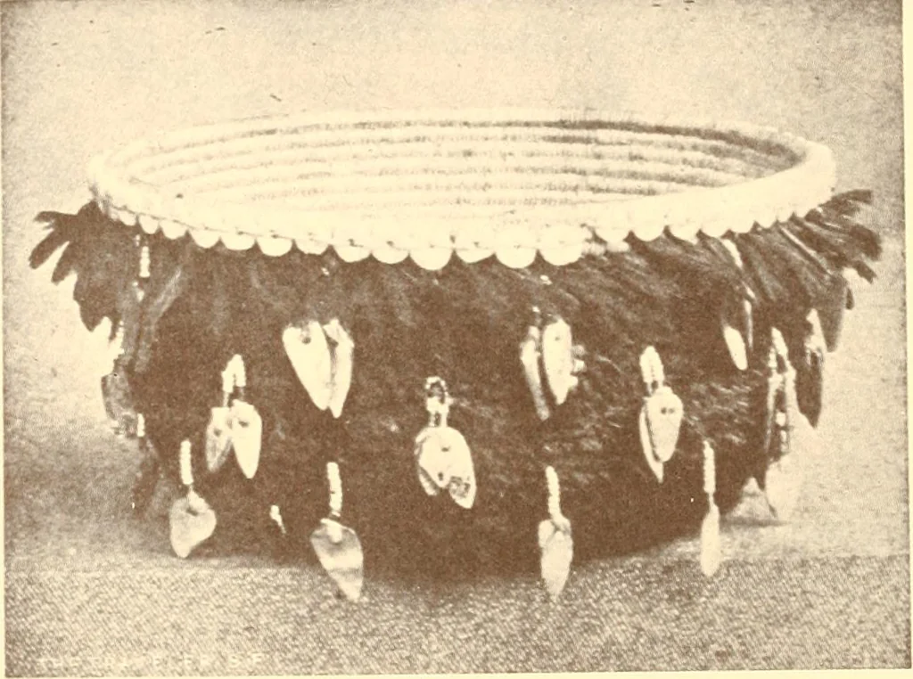 An illustration from Indian basketry, and How to make Indian and other baskets, 1903, leaf 57