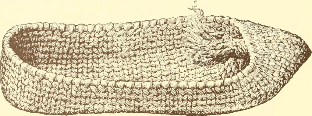 An illustration from Indian basketry, and How to make Indian and other baskets, 1903, leaf 81