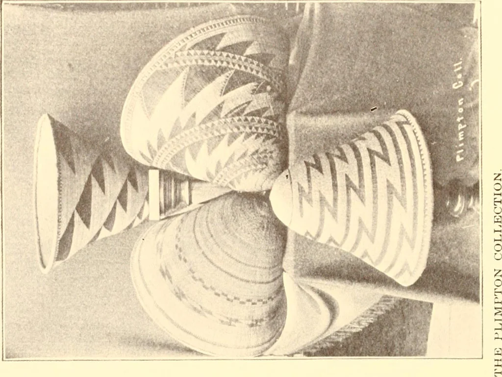An illustration from Indian basketry, and How to make Indian and other baskets, 1903, leaf 89