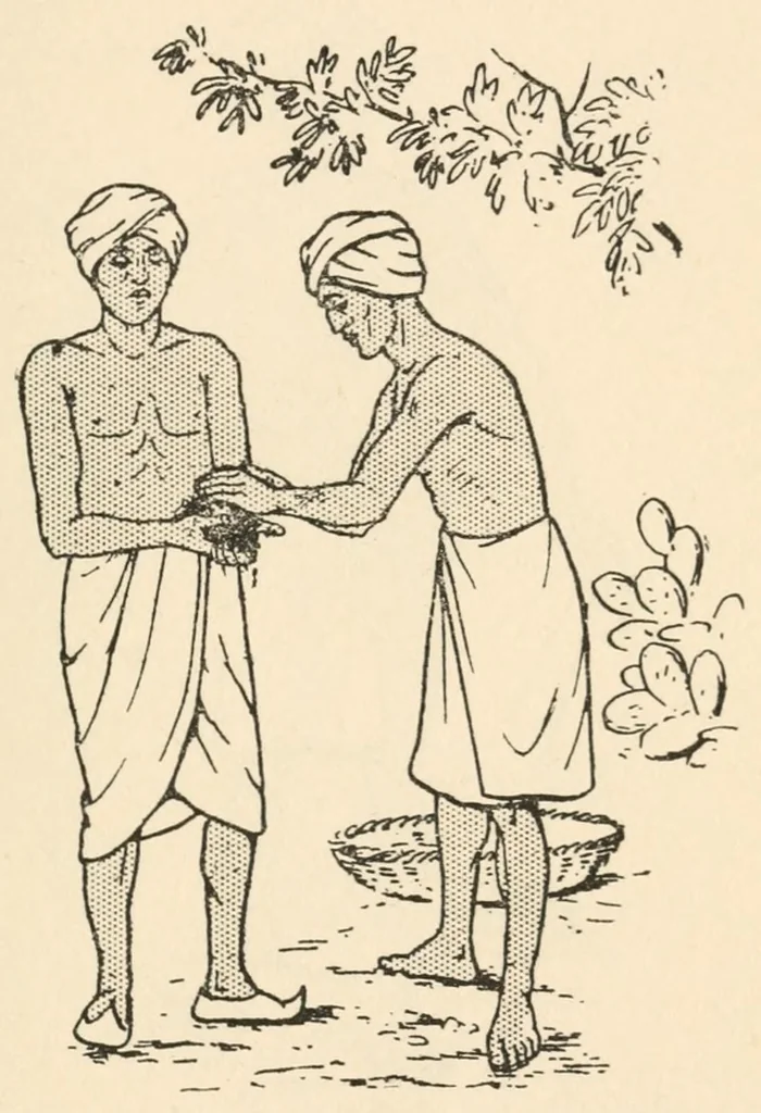 An illustration from Indian conjuring, 1922, leaf 121