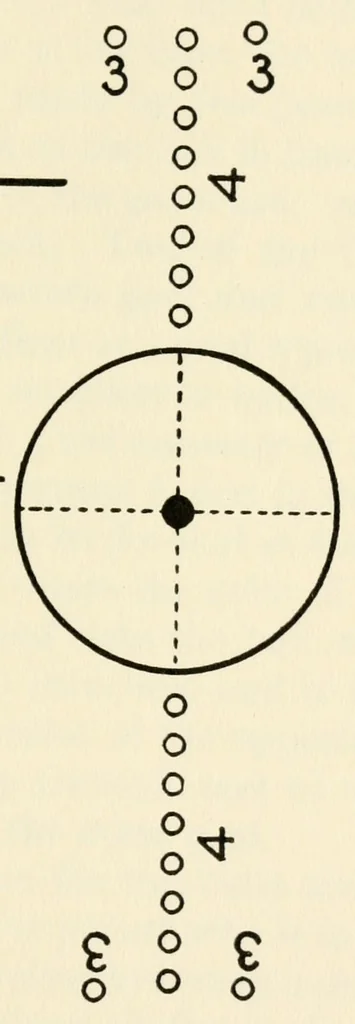 An illustration from Indian games and dances with native songs, arranged from American Indian ceremonials and sports, 1915, leaf 123