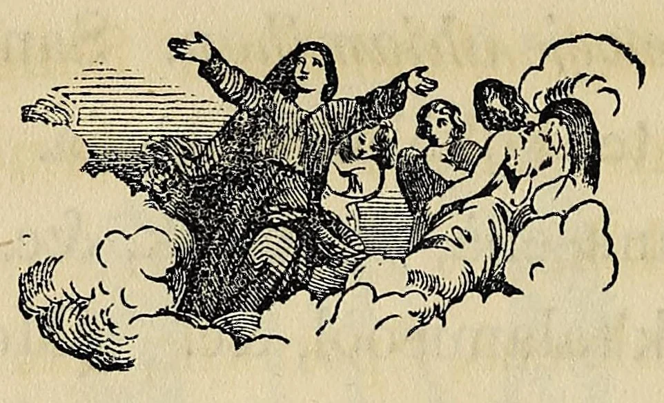 An illustration from Indian good book, 1858, leaf 108