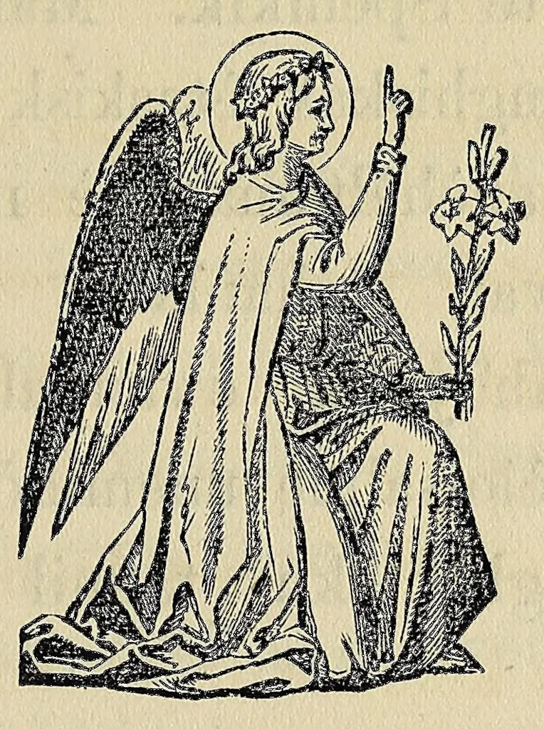 An illustration from Indian good book, 1858, leaf 47