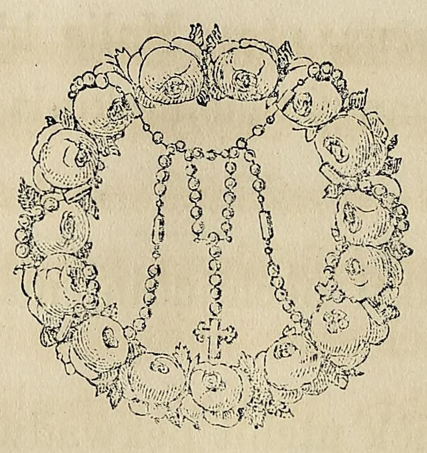 An illustration from Indian good book, 1858, leaf 570