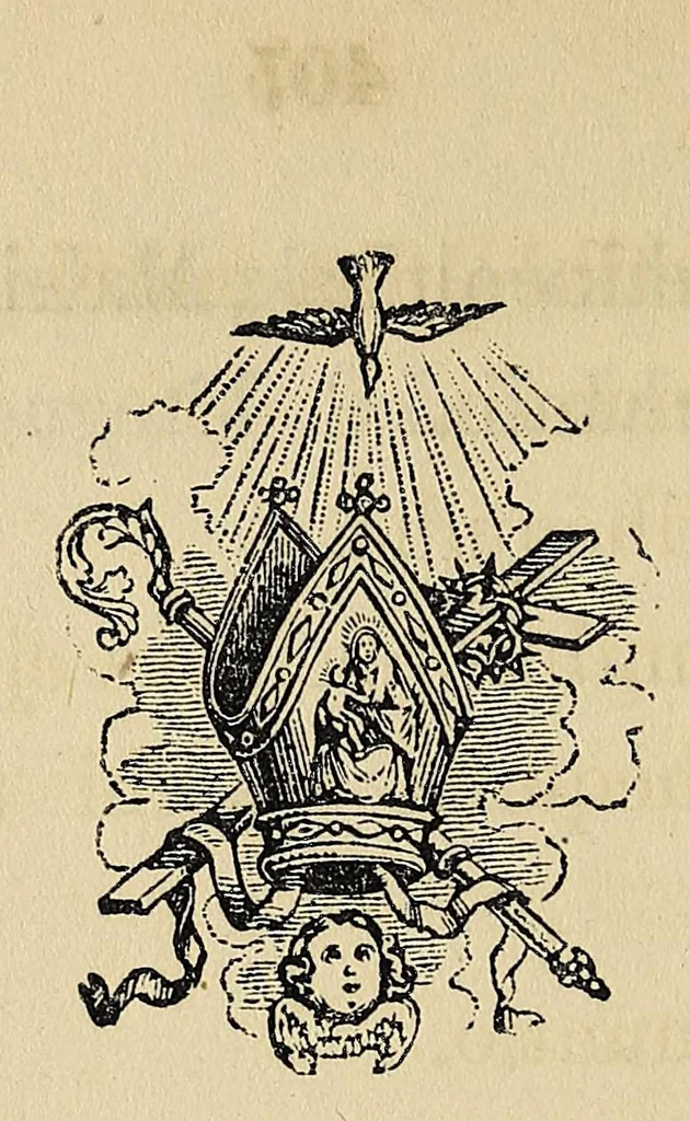 An illustration from Indian good book, 1856, leaf 428