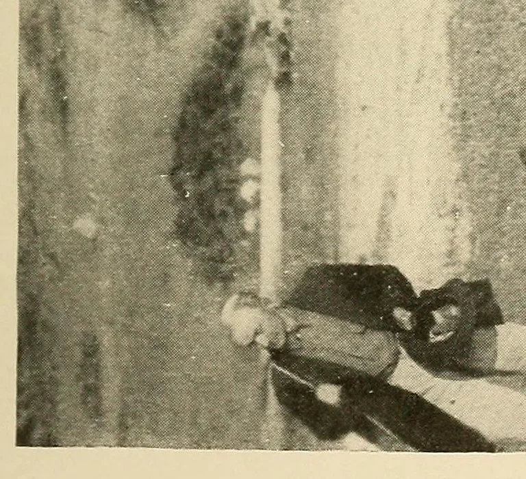 An illustration from Indian houses of Puget Sound, 1921, leaf 33