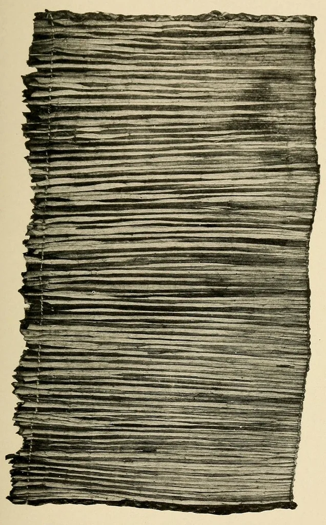 An illustration from Indian houses of Puget Sound, 1921, leaf 55