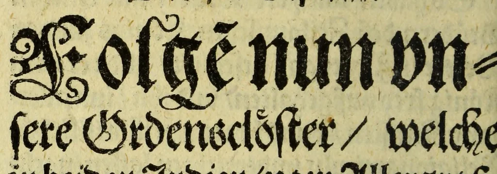 An illustration from Indianischer religionstandt der gantzen Newen Welt, eider Indien gegen auff und Nidergang der Sonnen: : |b schleinigister Form auss gründtlichen Historien, sonderbar dess hochwürdigen Vatters Francisci Gonzagen, barfüsserische[n] Ordnescroniken, 1588, leaf 180