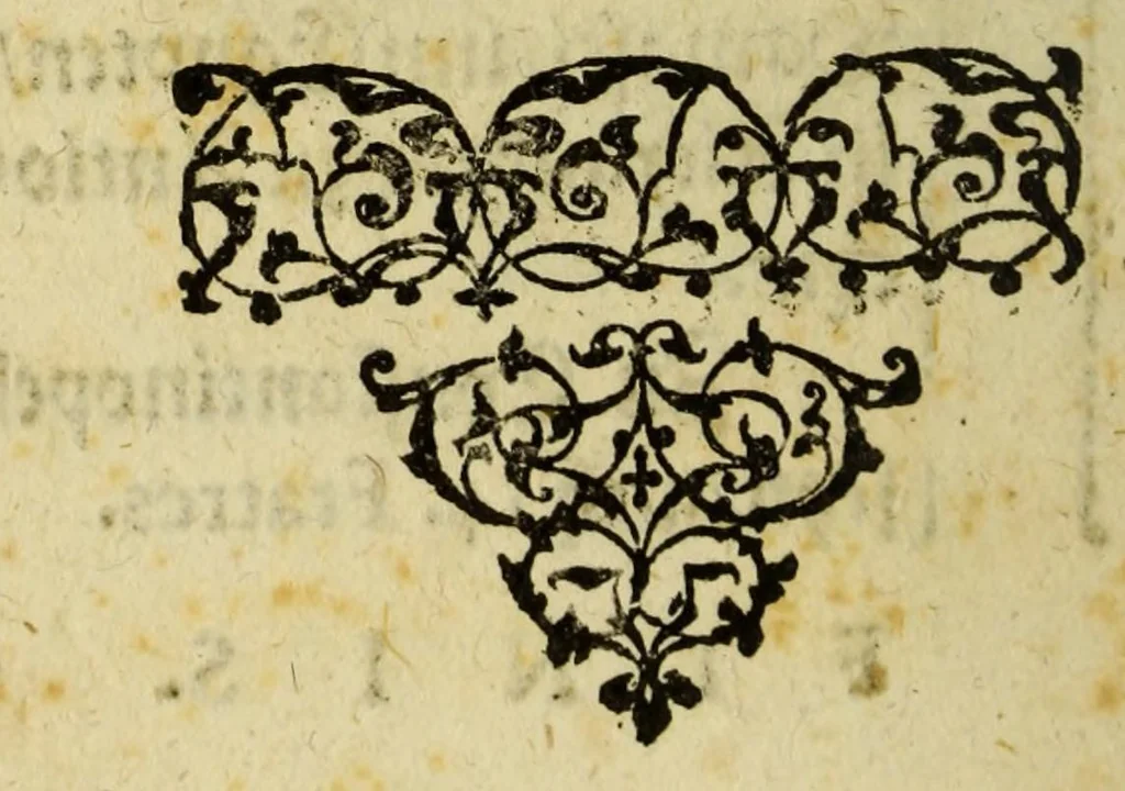 An illustration from Indianischer religionstandt der gantzen Newen Welt, eider Indien gegen auff und Nidergang der Sonnen: : |b schleinigister Form auss gründtlichen Historien, sonderbar dess hochwürdigen Vatters Francisci Gonzagen, barfüsserische[n] Ordnescroniken, 1588, leaf 242