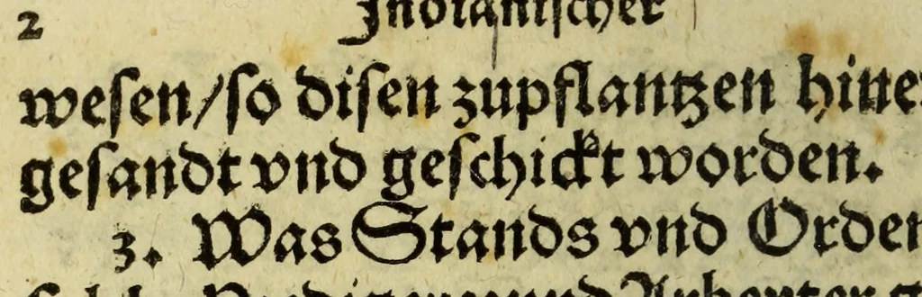 An illustration from Indianischer religionstandt der gantzen Newen Welt, eider Indien gegen auff und Nidergang der Sonnen: : |b schleinigister Form auss gründtlichen Historien, sonderbar dess hochwürdigen Vatters Francisci Gonzagen, barfüsserische[n] Ordnescroniken, 1588, leaf 40