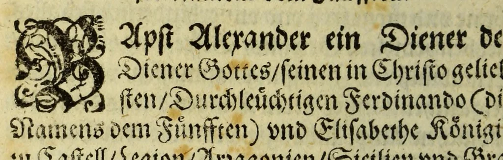 An illustration from Indianischer religionstandt der gantzen Newen Welt, eider Indien gegen auff und Nidergang der Sonnen: : |b schleinigister Form auss gründtlichen Historien, sonderbar dess hochwürdigen Vatters Francisci Gonzagen, barfüsserische[n] Ordnescroniken, 1588, leaf 46