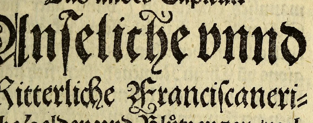 An illustration from Indianischer religionstandt der gantzen Newen Welt, eider Indien gegen auff und Nidergang der Sonnen: : |b schleinigister Form auss gründtlichen Historien, sonderbar dess hochwürdigen Vatters Francisci Gonzagen, barfüsserische[n] Ordnescroniken, 1588, leaf 57