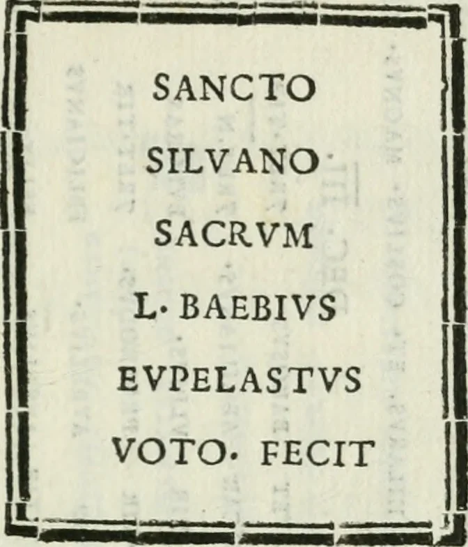 An illustration from Indicazione antiquaria per la villa suburbana dell'eccellentissima casa Albani, 1785, leaf 82