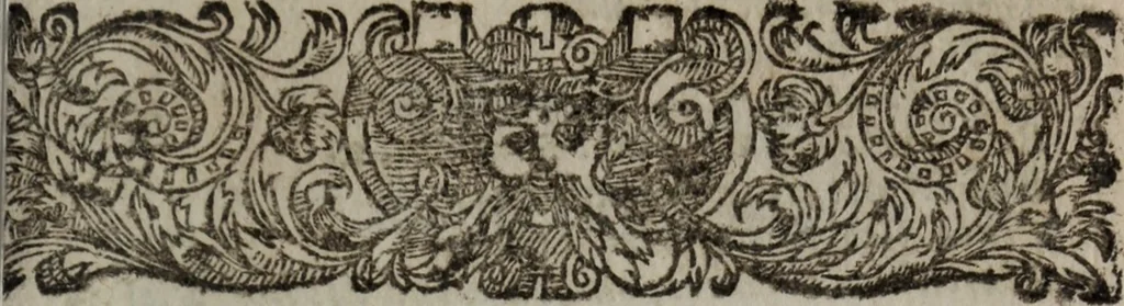 An illustration from Indiculus universalis, rerum ferè omnium, quae in mundo sunt, scientiarum item, artiúmque nomina, aptè, brevitérque colligens. L'univers en abregé .., 1679, leaf 142