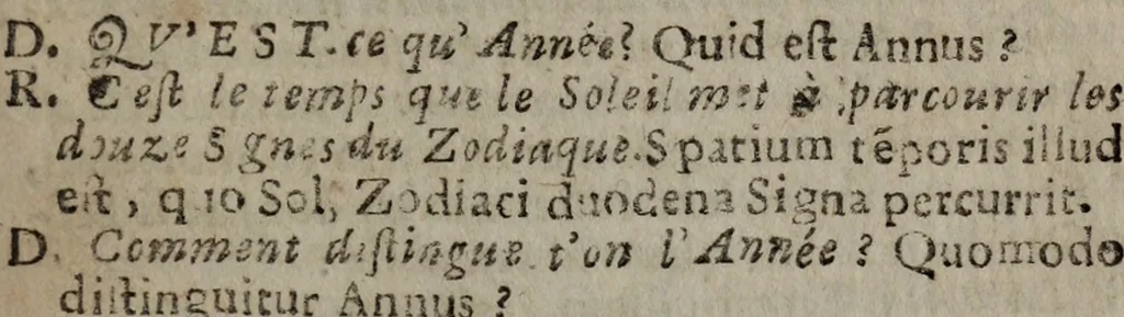 An illustration from Indiculus universalis, rerum ferè omnium, quae in mundo sunt, scientiarum item, artiúmque nomina, aptè, brevitérque colligens. L'univers en abregé .., 1679, leaf 248