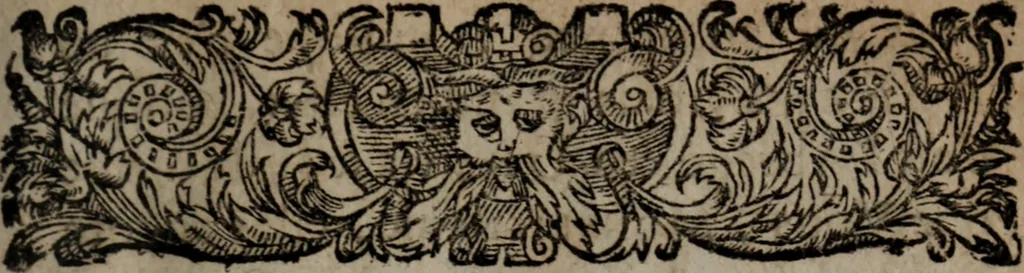 An illustration from Indiculus universalis, rerum ferè omnium, quae in mundo sunt, scientiarum item, artiúmque nomina, aptè, brevitérque colligens. L'univers en abregé .., 1679, leaf 6