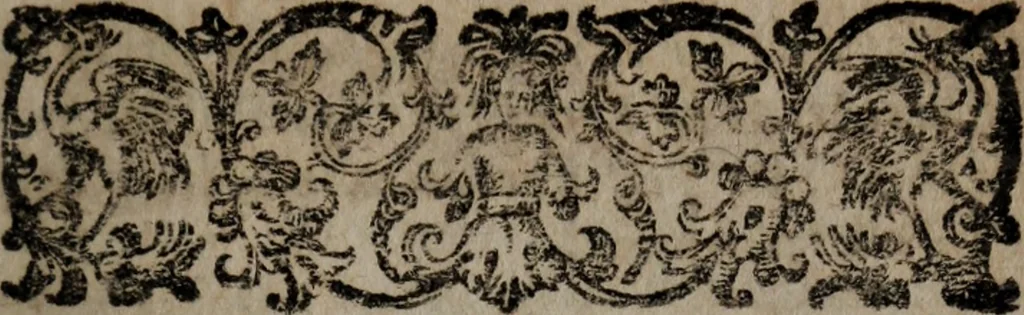 An illustration from Indiculus universalis, rerum ferè omnium, quae in mundo sunt, scientiarum item, artiúmque nomina, aptè, brevitérque colligens. L'univers en abregé .., 1679, leaf 8