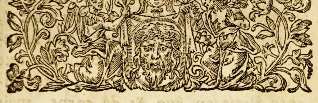 An illustration from Indiculus vniuersalis, rerum ferè omnium, quae in mundo sunt, scientiarum item, artiúmque nomina, aptè, breuitérque colligens. : L'vniuers en abregé, où sont contenus en diuerses listes, presque tous les noms des ouurages de la nature, de toutes les sciences, & de tous les arts, auec leurs principaux termes., 1667, leaf 13