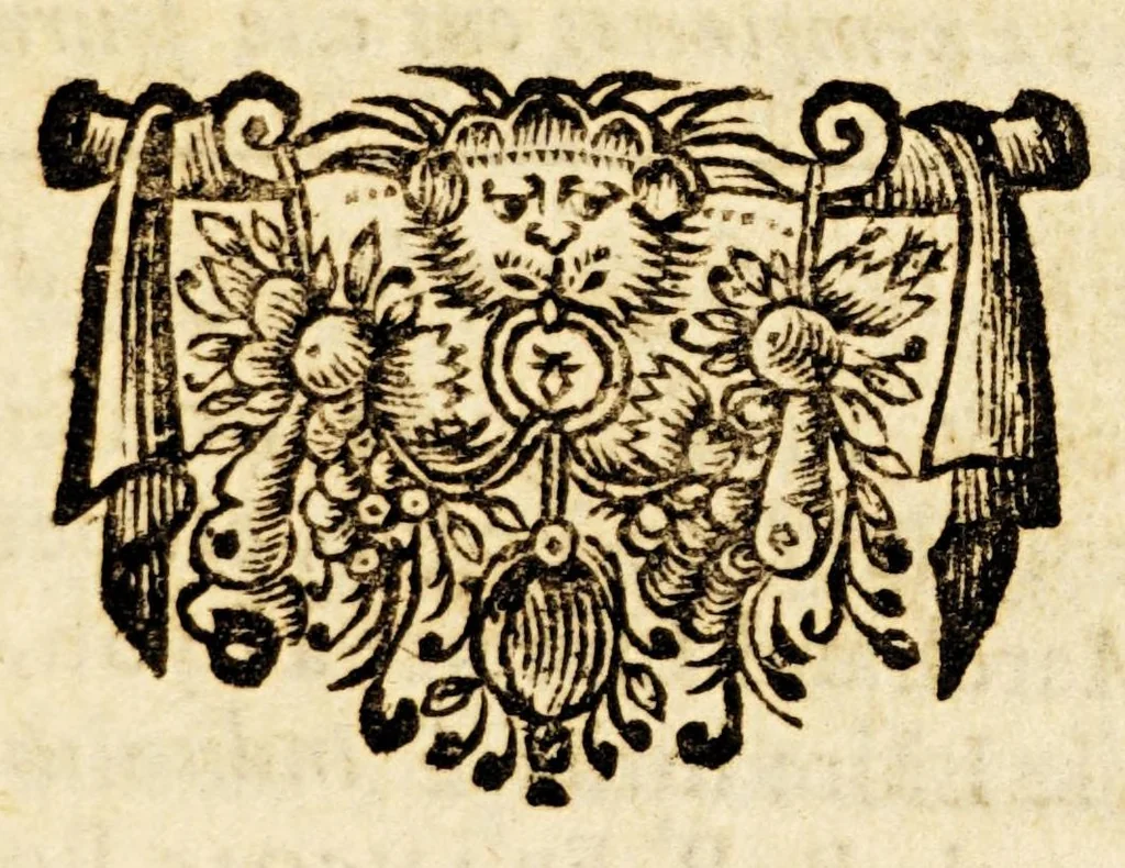 An illustration from Indiculus vniuersalis, rerum ferè omnium, quae in mundo sunt, scientiarum item, artiúmque nomina, aptè, breuitérque colligens. : L'vniuers en abregé, où sont contenus en diuerses listes, presque tous les noms des ouurages de la nature, de toutes les sciences, & de tous les arts, auec leurs principaux termes., 1667, leaf 33