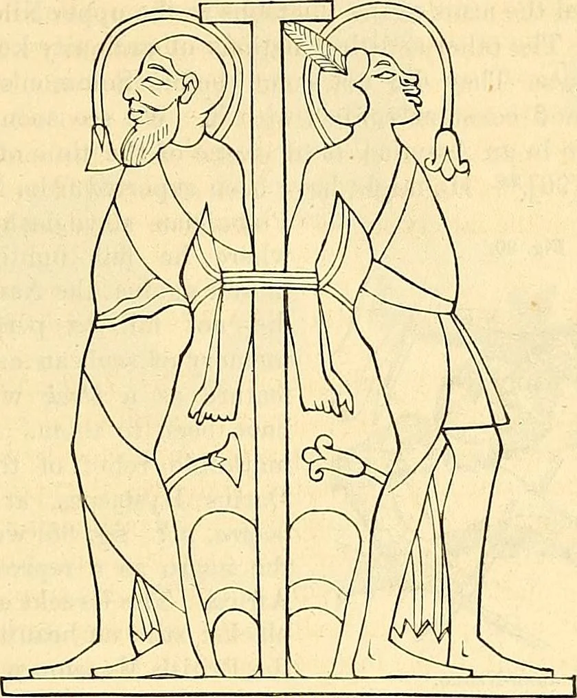 An illustration from Indigenous races of the earth;, 1857, leaf 214