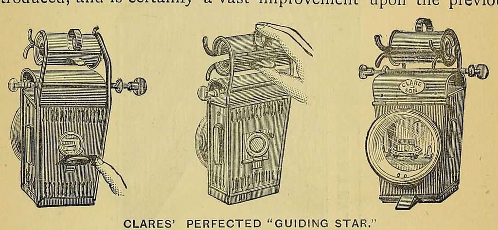 An illustration from The "indispensable" bicyclist's handbook; a complete cyclopaedia on the subject, 1881, leaf 287