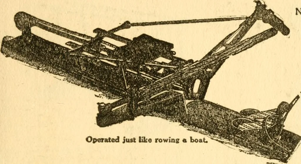An illustration from Indoor and outdoor gymnastic games, 1915, leaf 90