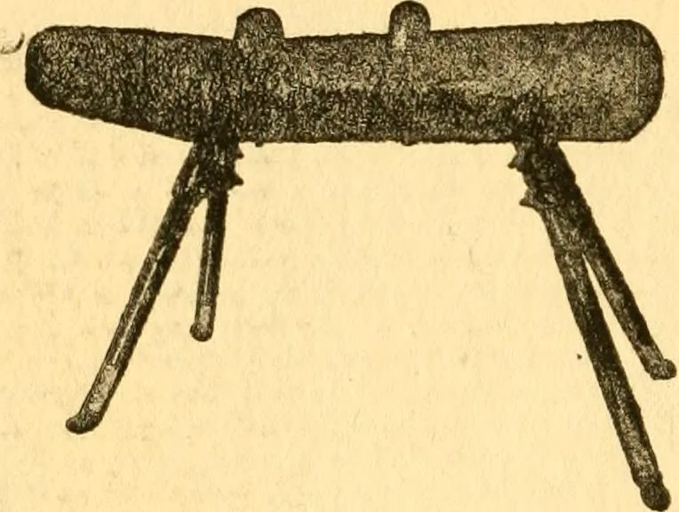 An illustration from Indoor and outdoor gymnastic games, 1915, leaf 91